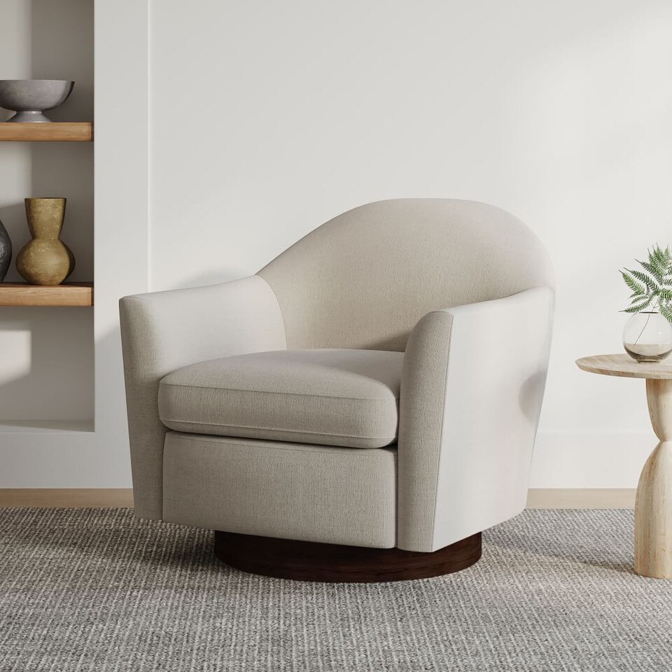 Haven Swivel Chair West Elm Australia